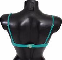 Green Push Up Bra 100% Cotton Underwear 1