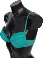 Green Push Up Bra 100% Cotton Underwear 4