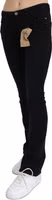 Black Low Waist Skinny Denim Cotton Jeans 3