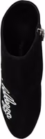 Black Suede L'Amore E'Bellezza Boots Shoes 2