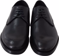 Black Leather SARTORIA Hand Made Shoes 2