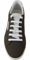 White Green Leather Low Top Sneakers Shoes 2