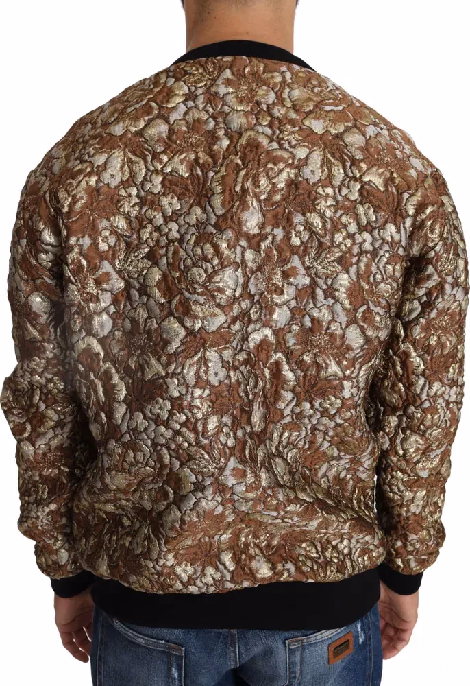Multicolor MAMBO Jacquard Pineapple Pullover Sweater