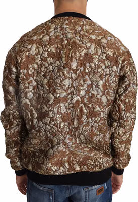 Multicolor MAMBO Jacquard Pineapple Pullover Sweater