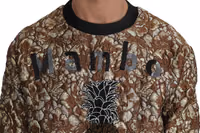 Multicolor MAMBO Jacquard Pineapple Pullover Sweater 2