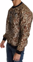 Multicolor MAMBO Jacquard Pineapple Pullover Sweater 4