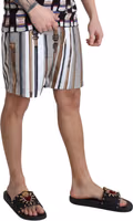 White Walking Stick Beachwear Shorts Swimshorts 3