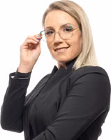 نظارات معدنية ذهبية (إطارات) 4