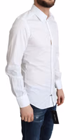 White Cotton Long Sleeves Men Formal Shirt 2