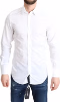 White Cotton Long Sleeves Formal Shirt 1