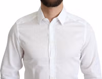 White Cotton Long Sleeves Formal Shirt 4