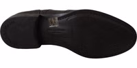 Black Leather Oxford Wingtip Formal Dress Shoes 5