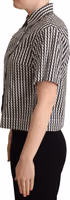 White Black Fantasy Pattern Shirt 2