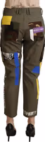 Green Military Cargo Trouser Cotton Pants 2