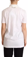 White Cotton Silk I'm In Love Top T-shirt 3