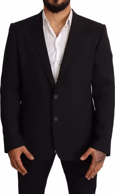 Black Striped MARTINI Jacket Blazer