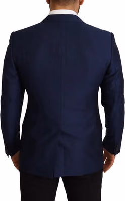 Navy Blue Slim Fit Jacket MARTINI Blazer