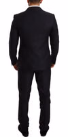 Blue Pattern MARTINI SLIM FIT 2 Piece Suit 1