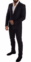 Blue Pattern MARTINI SLIM FIT 2 Piece Suit 3