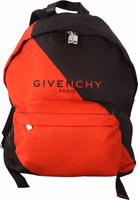 Red & Black Nylon Urban Backpack 1