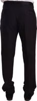 Black Wool Formal Tuxedo Trouser Pants 2