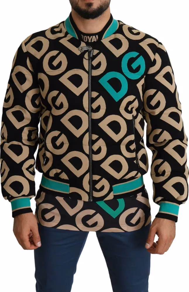 Multicolor DGMILLENNIALS Logo Print Jacket