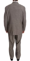 Brown Wool Regular Single  Breasted Suit 2