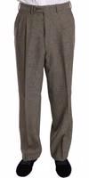 Brown Wool Regular Single  Breasted Suit 5