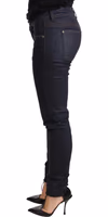 Blue Low Waist Skinny Slim Trouser Cotton  Jeans 1