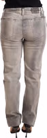 Gray Washed Low Waist Skinny Trouser Cotton Jeans 2