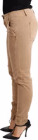 Brown Low Waist Skinny Denim Trouser Cotton Jeans 1