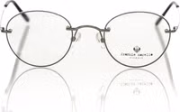 Gray Metallic Men's Eyeglass Frame 1