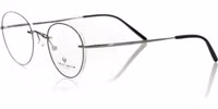 Gray Metallic Men's Eyeglass Frame 2