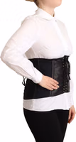 Black Corset Belt Stretch Waist Strap Top 1