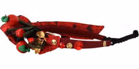 Red Tiara Berry Fruit Crystal Bow Hair Diadem Headband 4