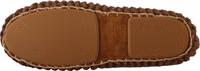 Brown Slip On Ballerina Flats Wool Knit Shoes 4