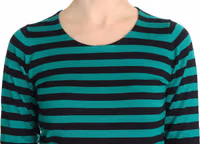 Green Black Silk Cashmere Sweater 4