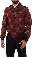 Red Peacock Polyester Stretch Full Zip Jacket 3