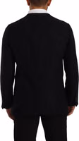 Gray Alpaca Button Down Men Coat Jacket 2