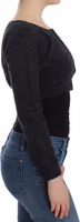 Gray Knit Wool Cardigan Sweater 4