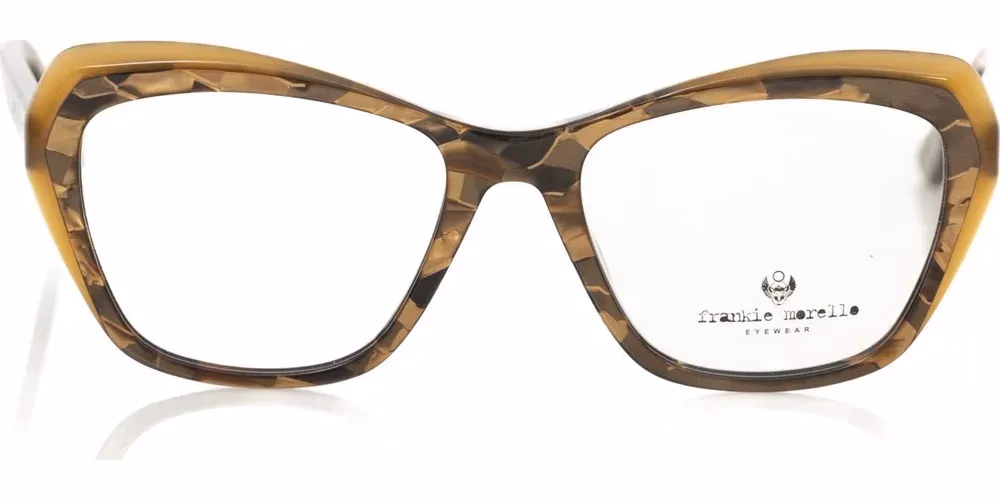 Beige Acetate Women's Eyeglass Frame