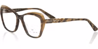 Beige Acetate Women's Eyeglass Frame 2