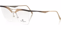 Gold Metallic Women Frame 2