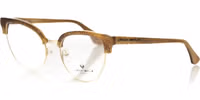 Brown Metallic Fibre Women Frame 2