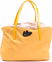 Yellow Polyester Women Shoulder Bag 1