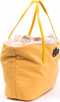 Yellow Polyester Women Shoulder Bag 2