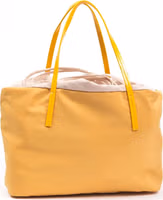 Yellow Polyester Women Shoulder Bag 3