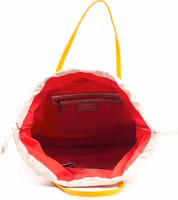 Yellow Polyester Women Shoulder Bag 5