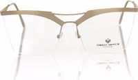 Brown Metallic Women's Eyeglass Frame 1