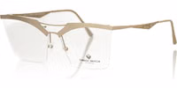 Brown Metallic Women's Eyeglass Frame 2